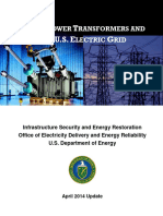 Dokumen - Tips Large Power Transformers and The Us Electric Grid Report Update