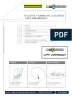 P-Agl-Ant-0002 - Procedimiento Ajuste y Cambio de Guarderas Area Aglomerado CC