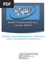 Módulo 17. Práctica Forense Civil y Mercantil - DEPFCM