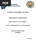 6.1 Maquinados Con Chorro Abrasivo