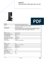 Smart-UPS SMX750 APC