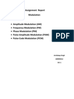 Assignment Report Modulation: Arshdeep Singh 100905012 EIC-1