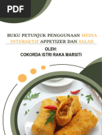 Buku Petunjuk Penggunaan Media Interaktif Appetizer