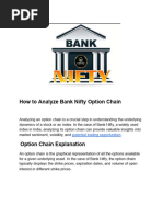 How To Analyze Bank Nifty Option Chain