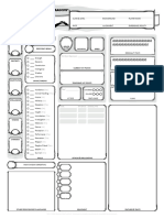 Character Sheet - D Dude