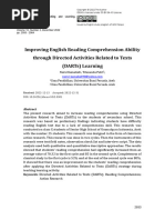 Improving English Reading Comprehension Ability TH