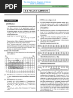 UNIT 8.d&f-BLOCK ELEMENTS