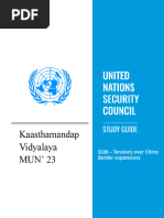 UNSC Study Guide KVMUN'23