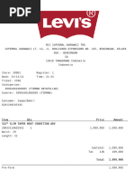 Levi's Receipt 2022-12-23 213341075