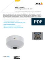 Datasheet Axis m3067 P Network Camera Es ES 353395