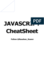 JavaScript Cheatsheet