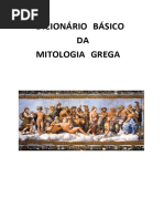 Dicionário Básico Da Mitologia Grega