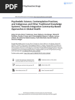 Psychedelic Science Contemplative Practices and Indigenous and Other Traditional Knowledge Systems Towards Integrative Community-Based Approaches I