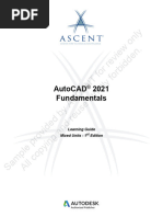 Autocad 2021 Fundamentals