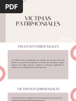 Victimas Patrimoniales.