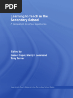 Learning To Teach in The Secondary School - A Companion To School Experience, 4th Edition