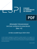 Reglement Pedagogique1 Bac+5 - Rentree 2023