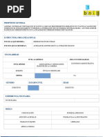 Perfil de Puesto Auditor Operaciones