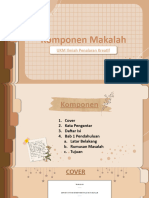 Komponen Makalah: UKM Ilmiah Penalaran Kreatif