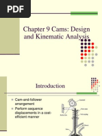 Chapter 9 Cams: Design and Kinematic Analysis