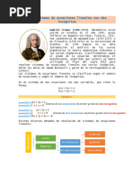 3.3 Sistemas de Ecuaciones Lineales Con Dos Inc-Gnitas