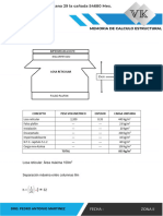 Memoria de Calculo VK