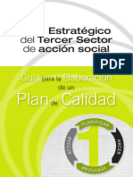 Plan Estratégico: Del Tercer Sector de Acción Social