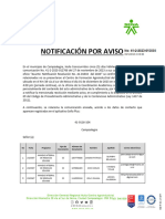 Edicto Resolución de Cancelación