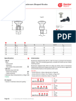 Mushroom Shaped Knobs: GN 75 GN 75.5