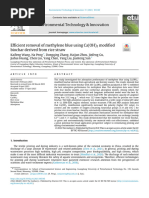 Efficient Removal of Methylene Blue Using CA (OH) 2 Modified Biochar Derived From Rice Straw