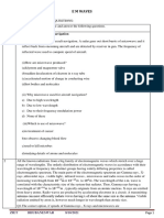 Physics XII CH 8 CASE STUDY Electromagnetic Waves