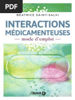 Interactions Medicamenteuses, Mode D'emploi - Beatrice Saint-Salvi