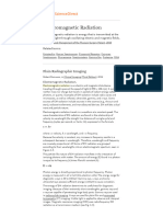 Electromagnetic Radiation: Plain Radiographic Imaging