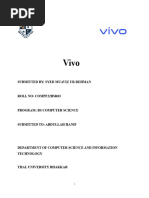 Vivo Final Project