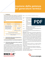 Potenza Del - Generatore Termico