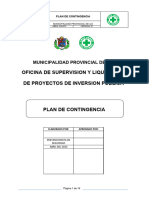 Plan de Contingencia MPI