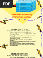 Control and Accounting Information Systems