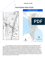 Marikina Valley Fault System West & East: TILLAMA, Ernie S. September 14, 2022 CE 2131 - 3199 9:30-10:30WTH