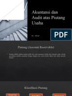 Akuntansi Dan Audit Atas Piutang Usaha