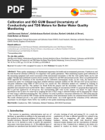 Conductivity Uncertainty