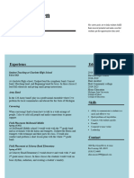 Mason Allen Resume