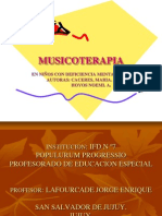 Musicoterapia Curso. para Sacar Ideas