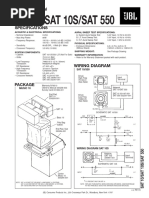 Jbl-Esc550 Sat 550 Ts