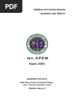 728 - M.A. Garment Production (GPEM)