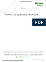 Proceso de Liquidación Voluntaria. - Accounter