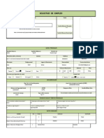 Formato Solicitud Empleo 1