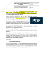 16.11 Formato Informe Tecnico Contratacion Servicios Ocasionales