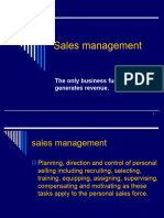 Sales Management