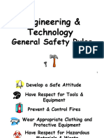 Engineering & Technology: General Safety Rules