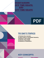 Understanding Distance Time Graph J and Velocity Time